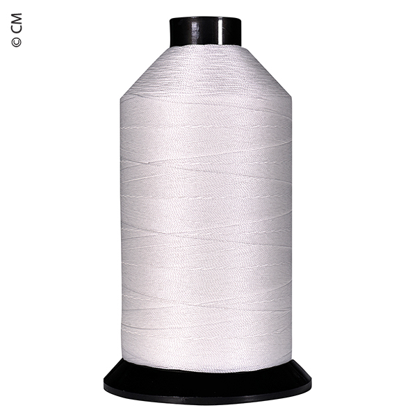 Fil OUTDOOR PRO 20 Blanc - Cône de 1500 ml <br> Code 219850
