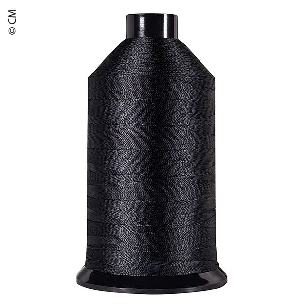 Fil OUTDOOR PRO 20 Noir - Cône de 1500 ml <br> Code 219858